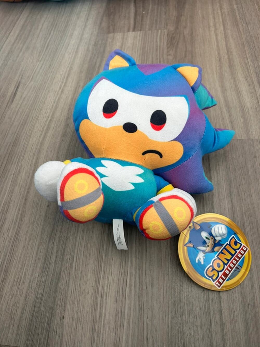 Sonic the Hedgehog Multicolor Plush Stuffed Toy with Tag